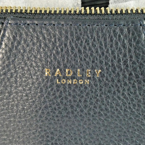 Radley Wood Street Women's Medium Cross Body Leather Bag Ink Blue (New with tags)